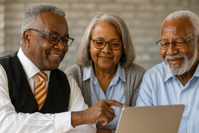 3- African American Financial Advisor Assisting Elderly Couple 9-12-2025 3- African American Financial Advisor Assisting Elderly Couple 9-12-2025